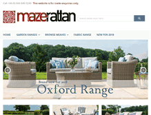 Tablet Screenshot of mazerattan.com